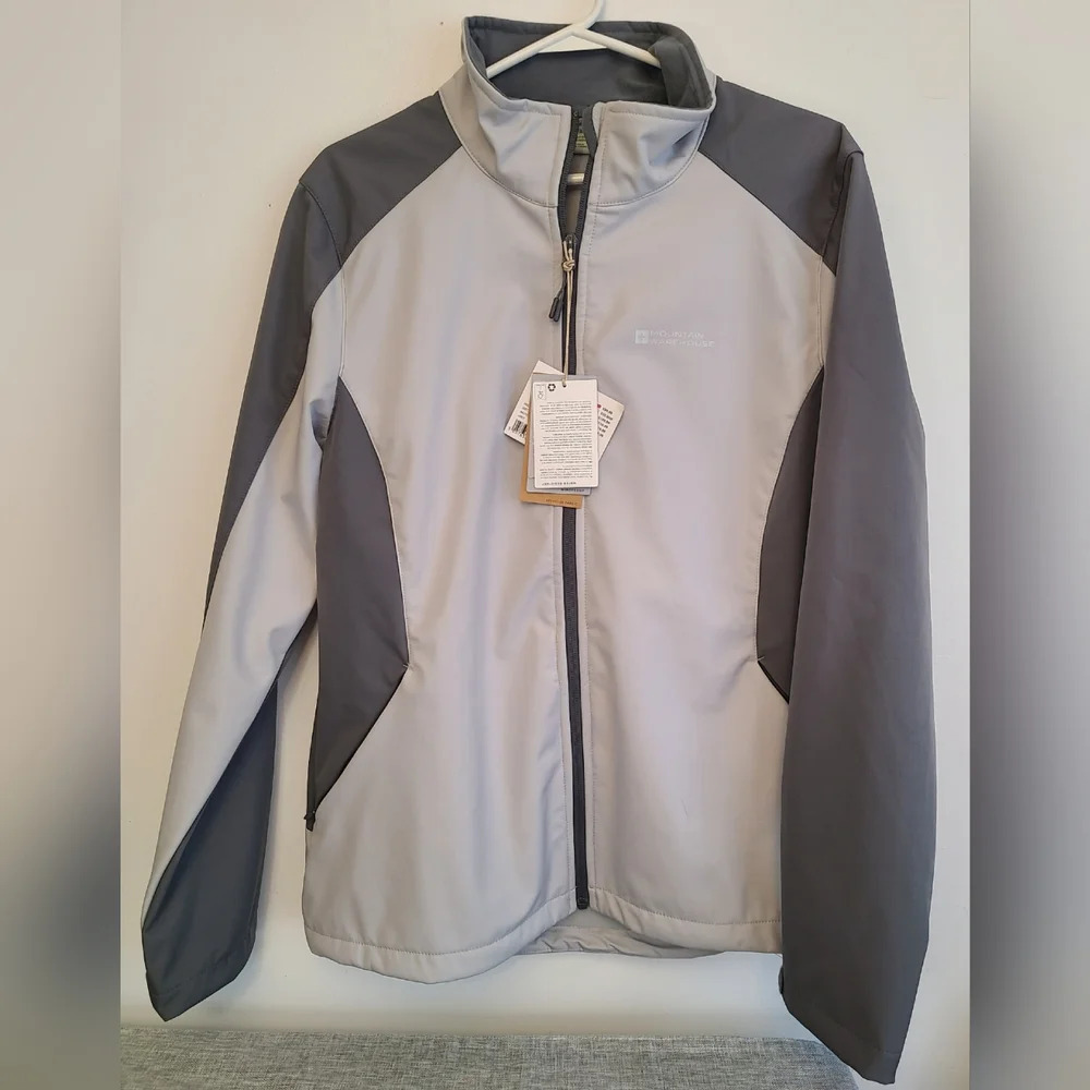 Mountain Warehouse Womens Waterproof Jacket Size L,‎ Grey